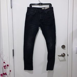 All saints black skinny jean